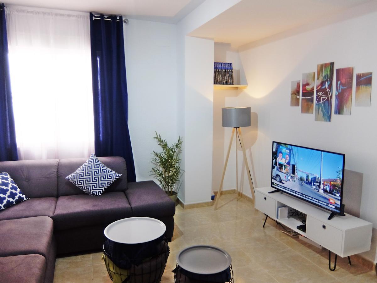 Apartamento Familiar junto a la Playa de San Fernando - OLIVA Bagian luar foto