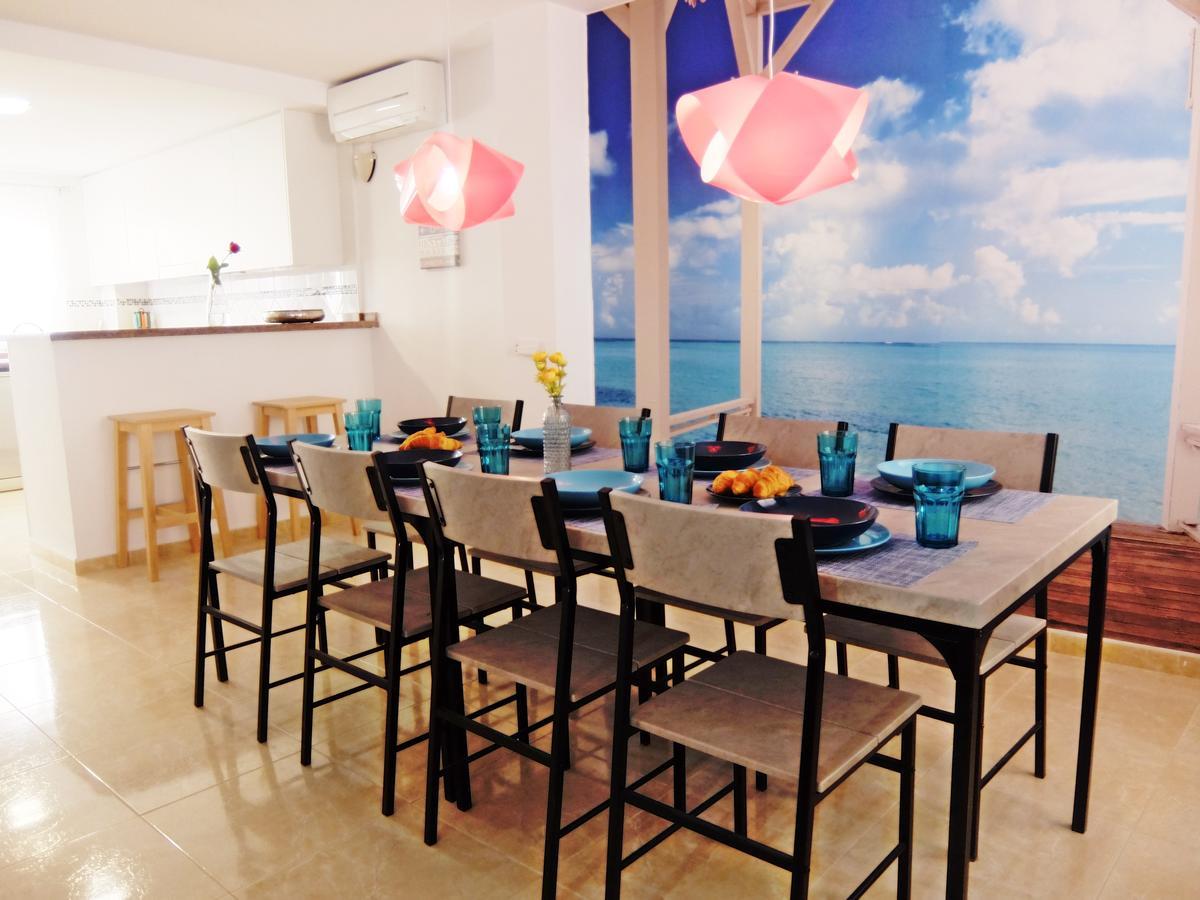 Apartamento Familiar junto a la Playa de San Fernando - OLIVA Bagian luar foto