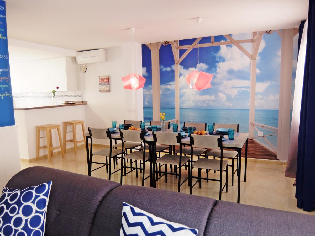 Apartamento Familiar junto a la Playa de San Fernando - OLIVA Bagian luar foto